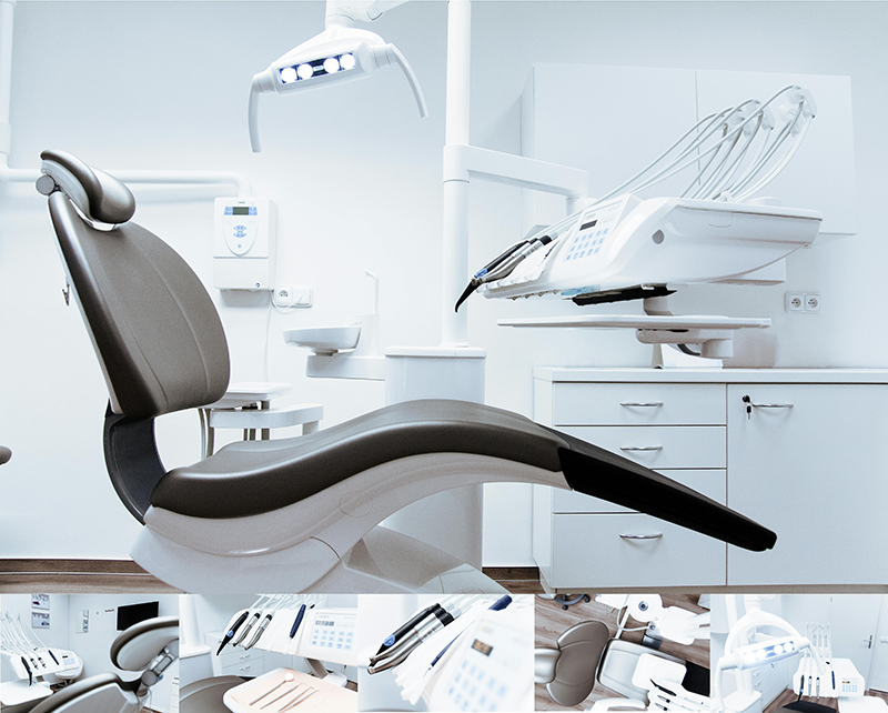 Modern dental clinic interior